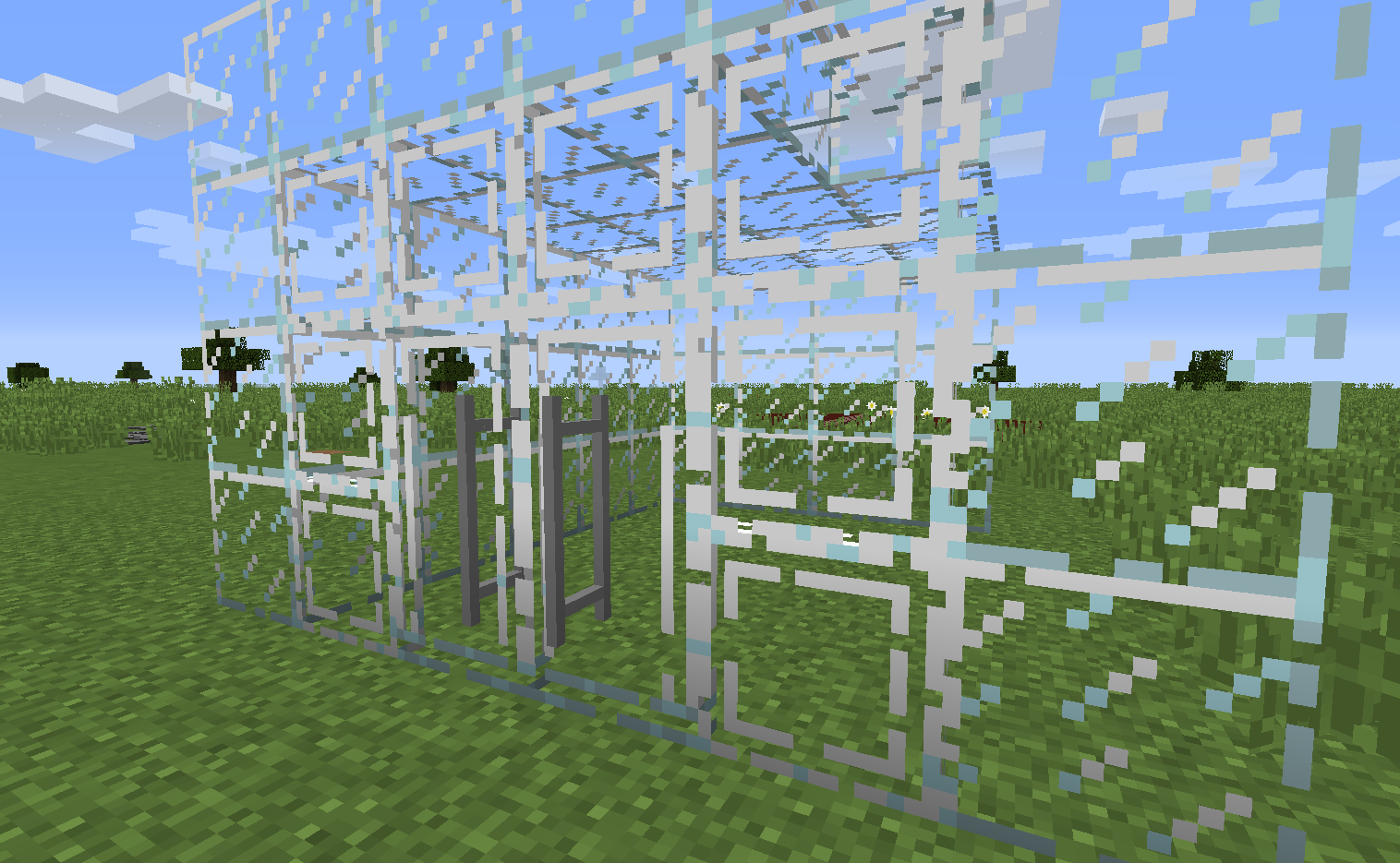 Glass doors and trapdoors