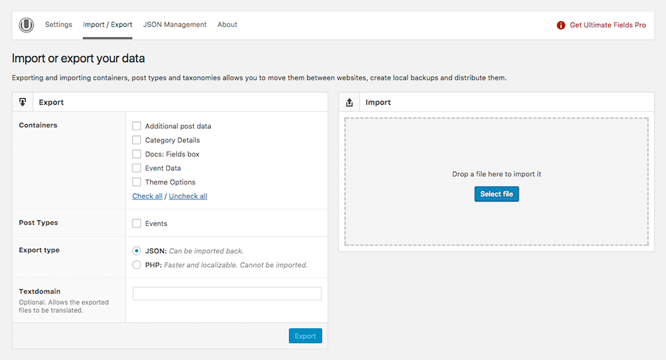 import-export-screen