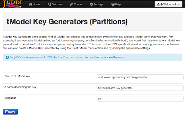 Create Key Generator