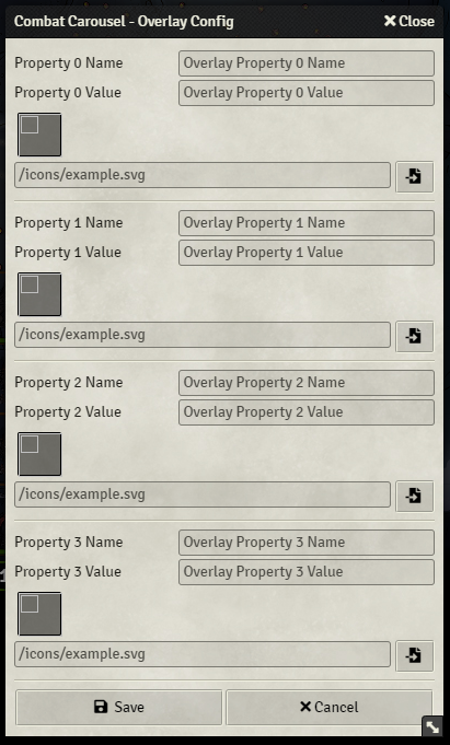 Property Overlay Config