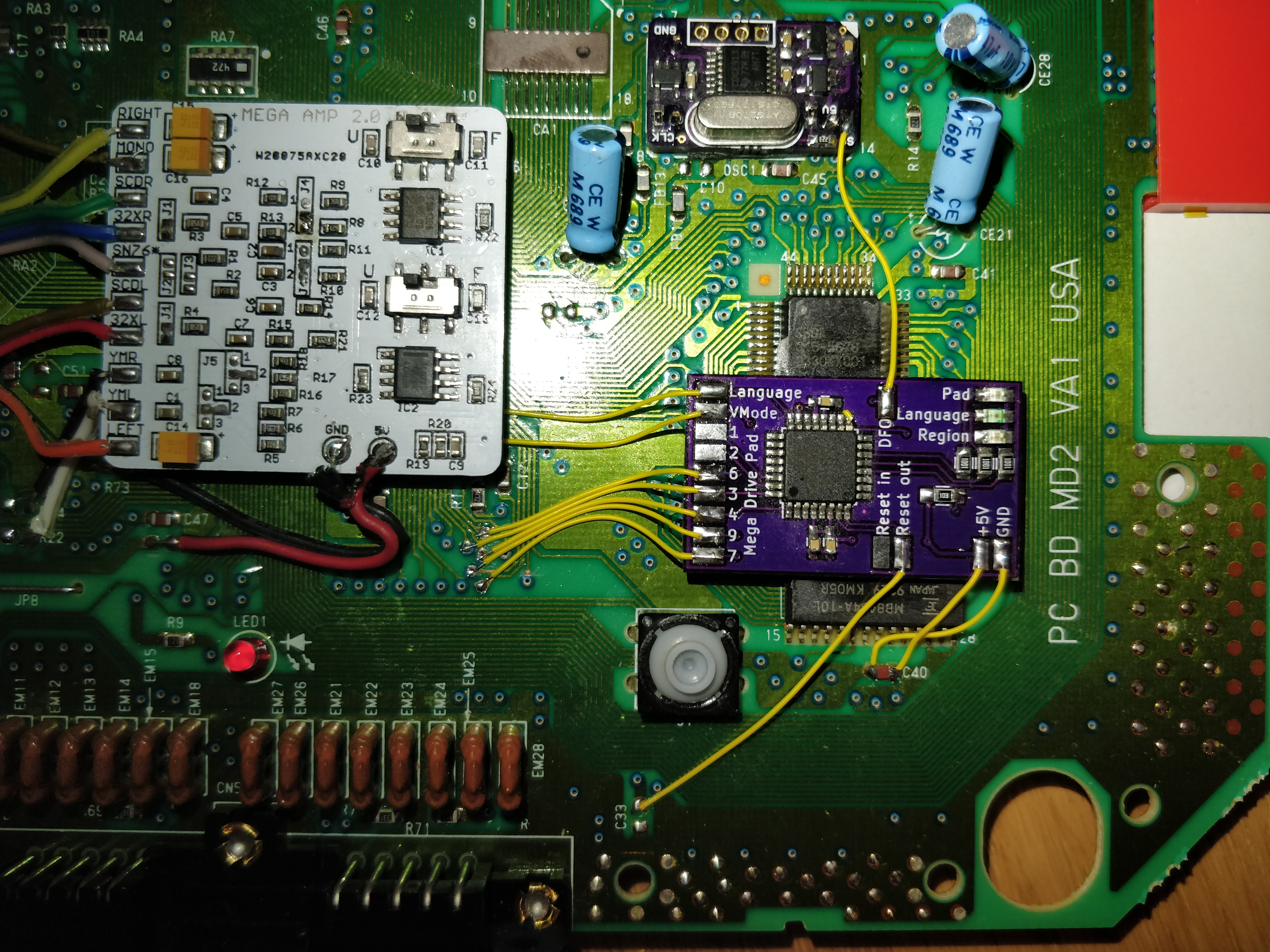 MDPP-R Pin 46 Trace cut 1