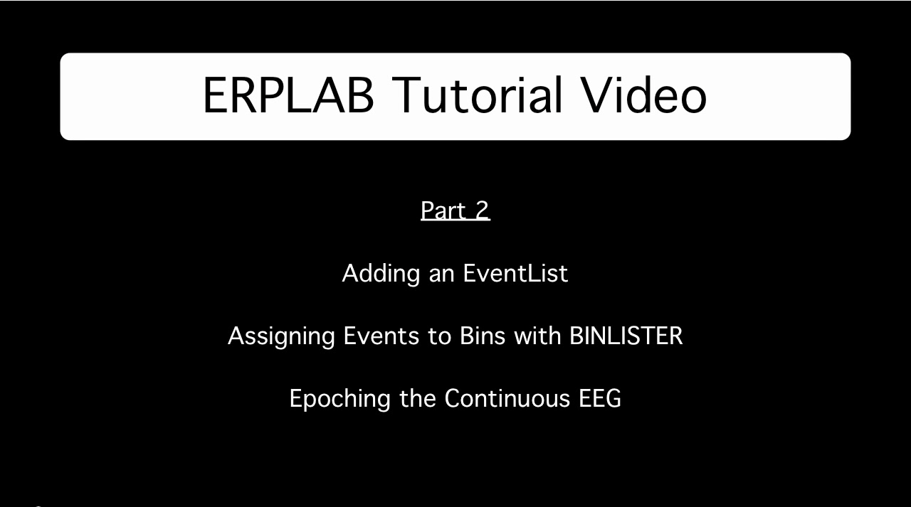 video tutorial 2